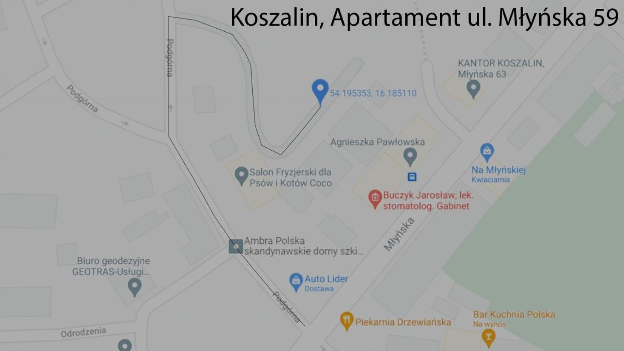 Apartmán Apartament Mlynska 59 Košalín Exteriér fotografie